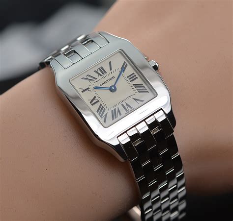 classic cartier watch ladies|stainless steel cartier watch women.